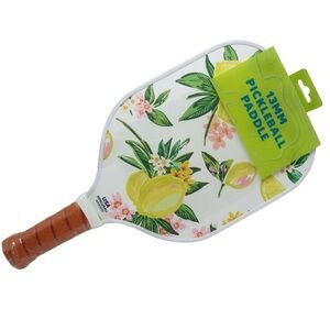 Double Sided Pickleball Paddle - Lemon/Pink Dash x2